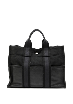 Hermès Pre-Owned 1990-2000 Canvas and Leather Fourre Tout PM tote bag - Blue