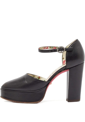Gucci Pre-Owned 2023 120mm Agon pumps - Black