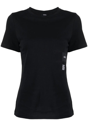 Goen.J logo-print cotton T-Shirt - Black