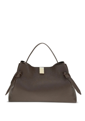 Yuzefi medium Gyoza tote bag - Brown