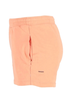 Pangaia logo-detail shorts - Orange