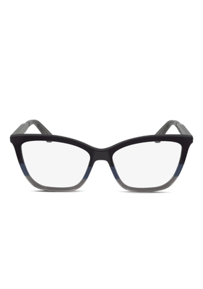 Calvin Klein acetate cat-eye glasses - Black
