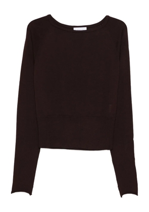 Daniele Fiesoli long-sleeve sweater - Brown