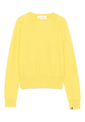 extreme cashmere crew-neck cashmere jumper - Yellow