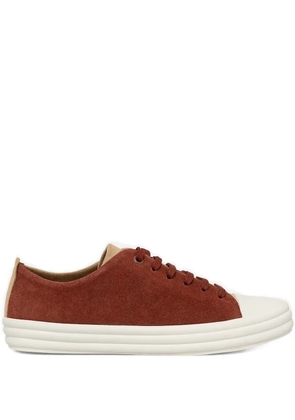 Camper Twins suede platform sneakers - Red