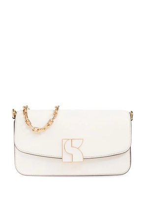 Kate Spade Dakota appliqué-logo cross body bag - White