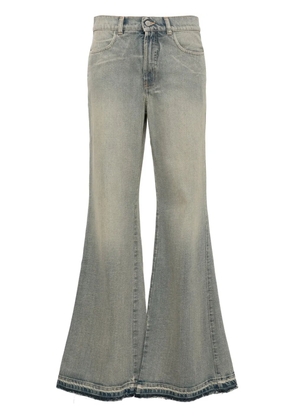 Andrea Ya'aqov mid-rise flared jeans - Blue