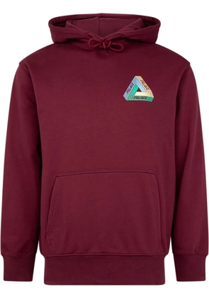 Palace Tri-Dart 'Burgundy' drawstring hoodie - Red