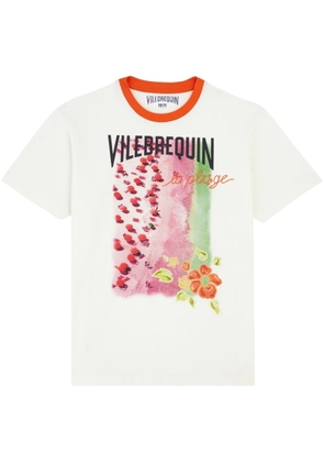 Vilebrequin graphic-print cotton T-shirt - White