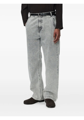 mfpen acid-wash jeans - Grey