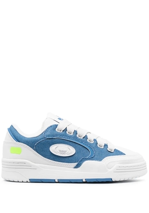 adidas logo-patch canvas sneakers - Blue