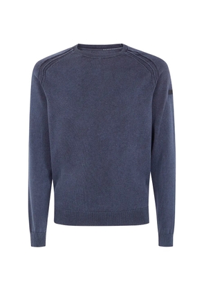 RRD ribbed crew-neck sweater - Blue