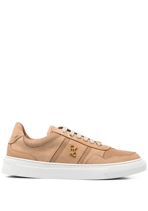 Billionaire perforated sneakers - Brown