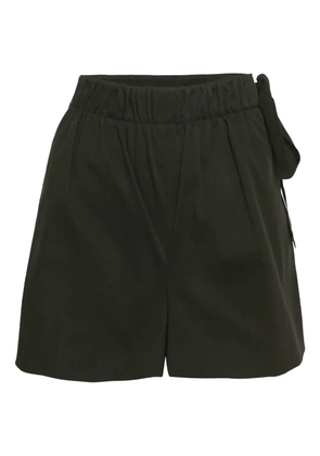 Red Valentino Vintage tie-waist shorts - Black