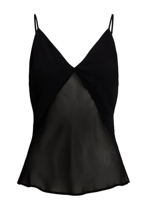 Polo Ralph Lauren cross-back V-neck top - Black