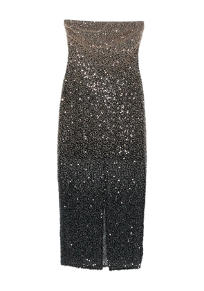 ROTATE BIRGER CHRISTENSEN beaded maxi dress - Black