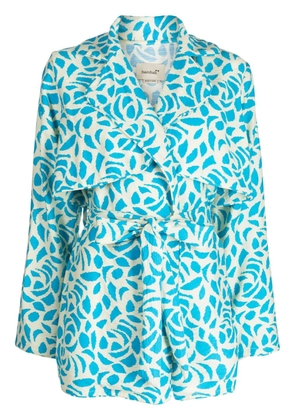 Bambah Camelia linen blouse - Blue