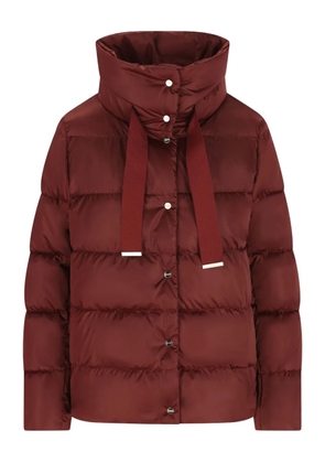 Herno padded funnel-neck jacket - Brown