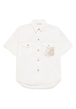 Joshua Sanders Daisy denim shirt - Neutrals