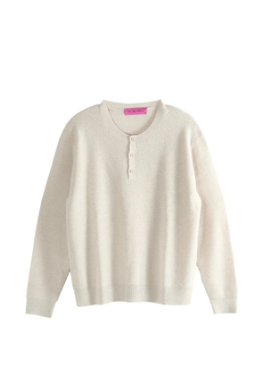 The Elder Statesman buttoned knitwear sweater - Neutrals