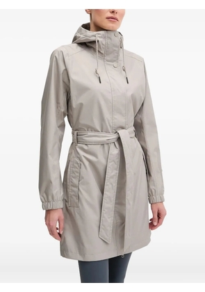 Helly Hansen belted hooded jacket - Grey