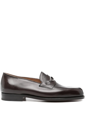John Lobb leather loafers - Brown