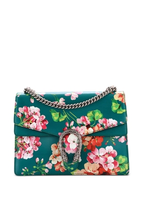 Gucci Pre-Owned Dionysus Bag Blooms Print Leather Medium shoulder bag - Green