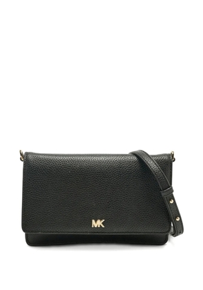 Michael Kors Vintage Mott textured leather cross body bag - Black