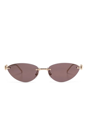 Cartier Eyewear Clash sunglasses - Gold