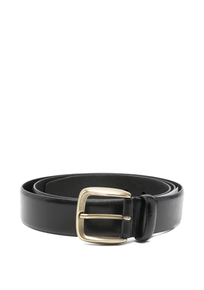ASPESI buckle leather belt - Black