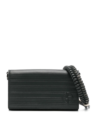 Giorgio Armani leather shoulder bag - Green