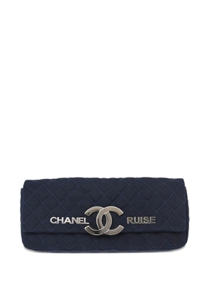 CHANEL Pre-Owned 2008 Cruise clutch bag - Blue
