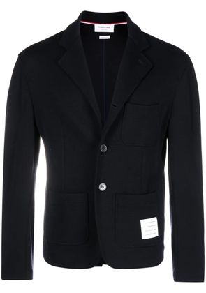 Thom Browne single-breasted button-fastening blazer - Blue