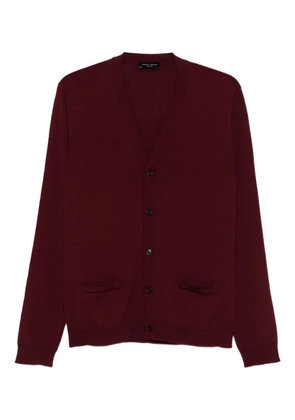 Roberto Collina buttoned cardigan - Red
