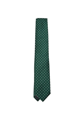 TOM FORD polka-dot tie - Green