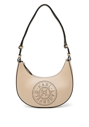 Karl Lagerfeld K Circle Moon shoulder bag - Neutrals