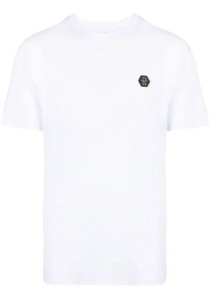 Philipp Plein logo-print short-sleeved T-shirt - White
