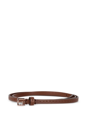 Max Mara buckle-detail belt - Brown