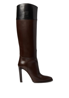 Ralph Lauren Collection zip-fastening boots - Brown
