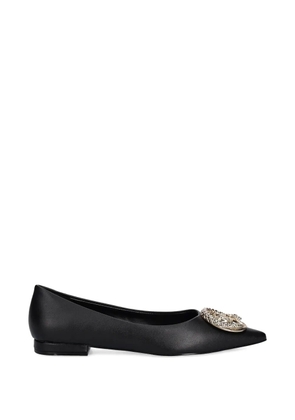 Just Cavalli embellished-toe ballet flats - Black