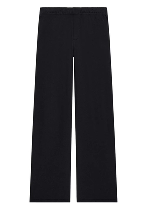 Courrèges bootcut track pants - Black