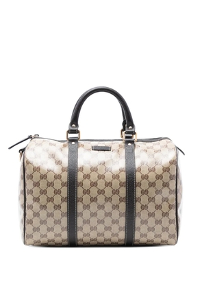Gucci Pre-Owned 2016-2025 Medium GG Crystal Joy boston bag - Brown