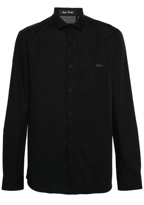 Philipp Plein Sugar Daddy Skull & Bones shirt - Black