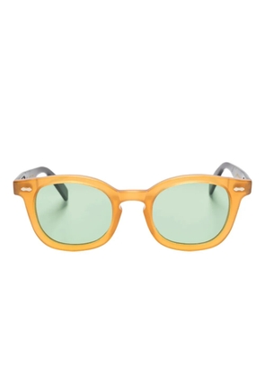 Family Affair Deep round-frame sunglasses - Brown