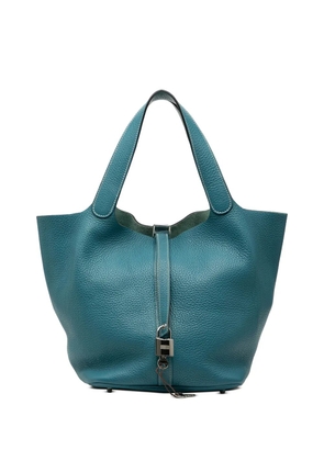 Hermès Pre-Owned 2012 Clemence Picotin Lock 22 handbag - Blue