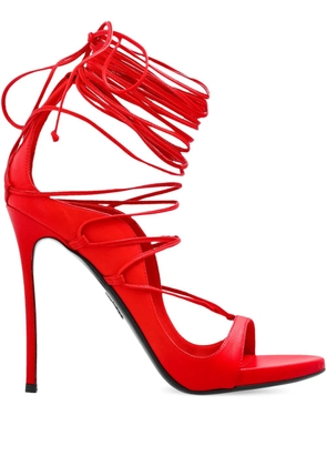 DSQUARED2 x 120mm Vaquera lace-up heeled sandals