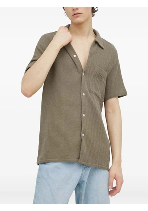 SAMSOE SAMSOE Avan pocket textured shirt - Green