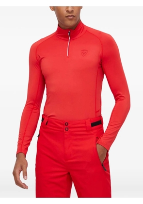 Rossignol half-zip turtleneck top - Red