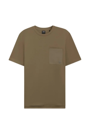 BOSS round-neck T-shirt - Brown