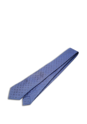 Louis Vuitton Pre-Owned 2023 monogram tie - Blue